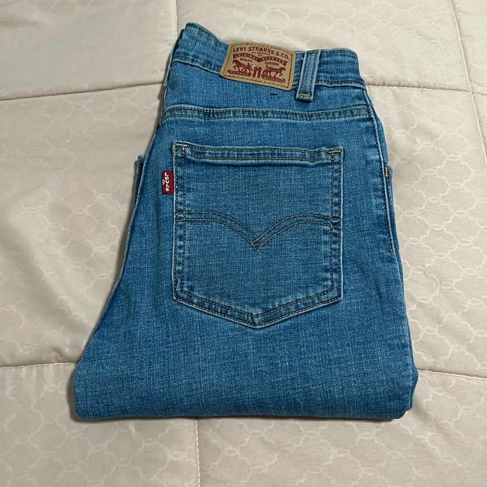 levi’s high rise skinny jeans